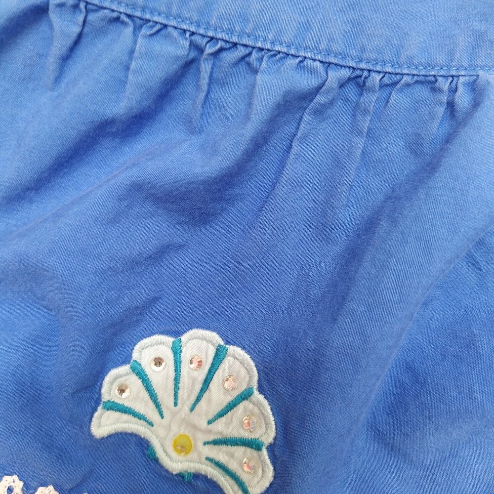 Gymboree Kids' Blue Sea Shell Dress - Picture 8 of 12